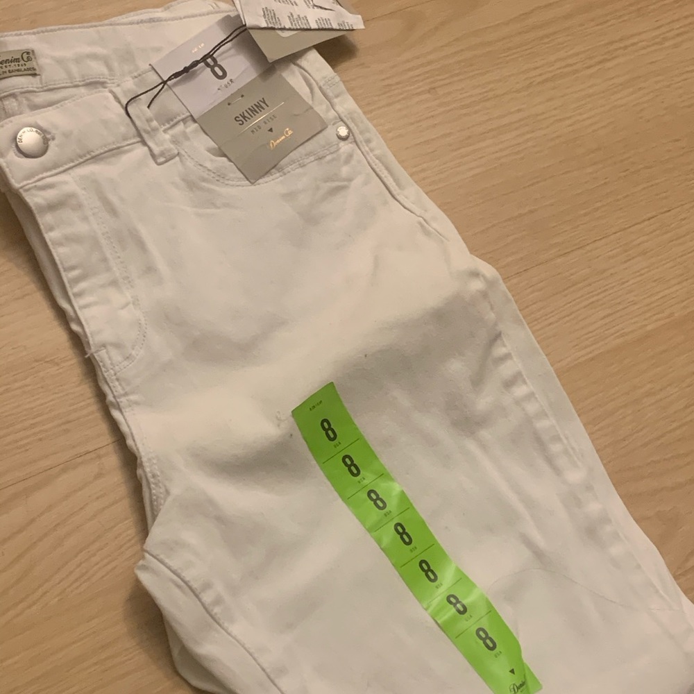 White jeans